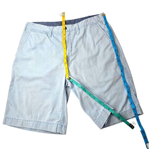 POLO Ralph Lauren relaxed fit 9" inseam 100% cotton shorts light blue size 32 - Picture 8 of 8